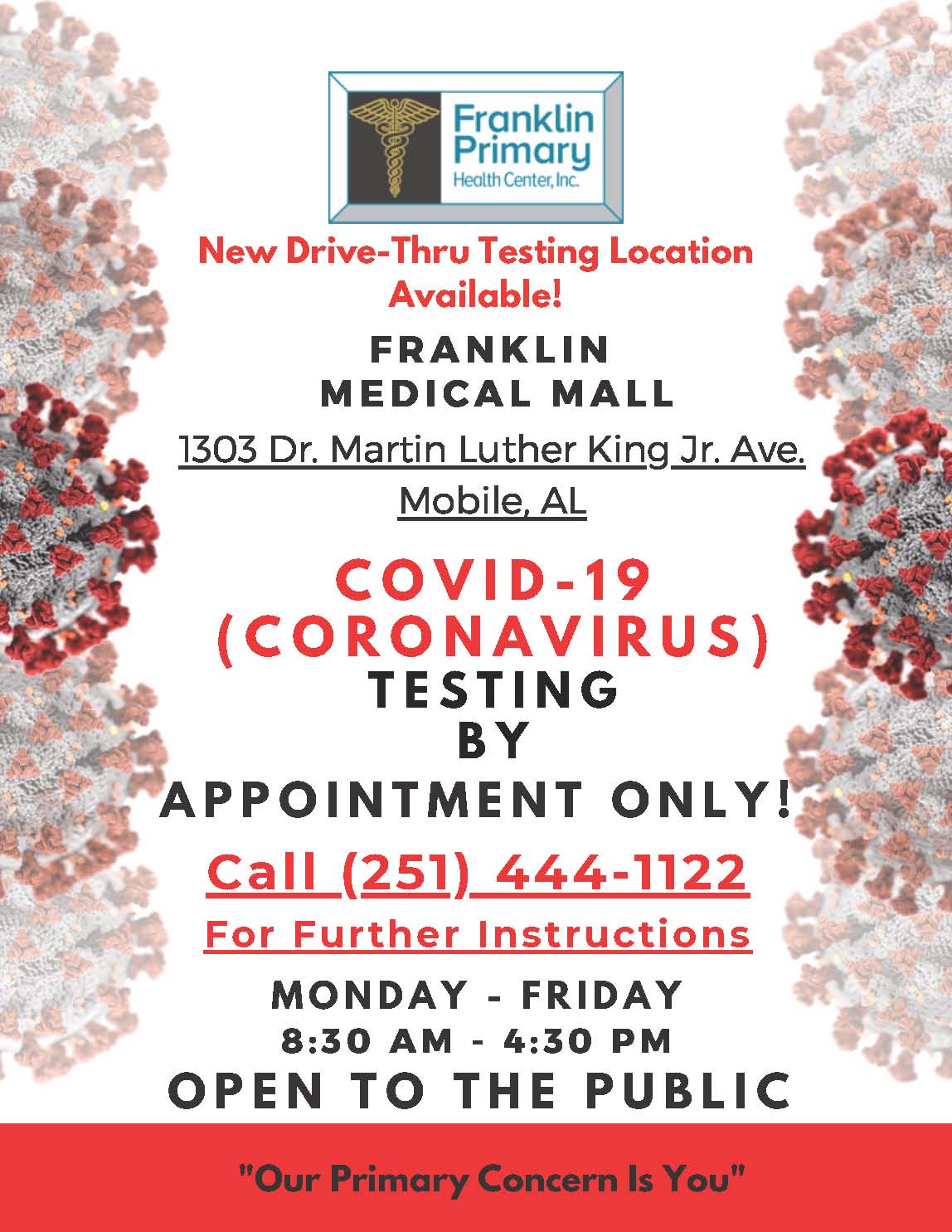 Covid-19 Franklin Primary Health Center Inc