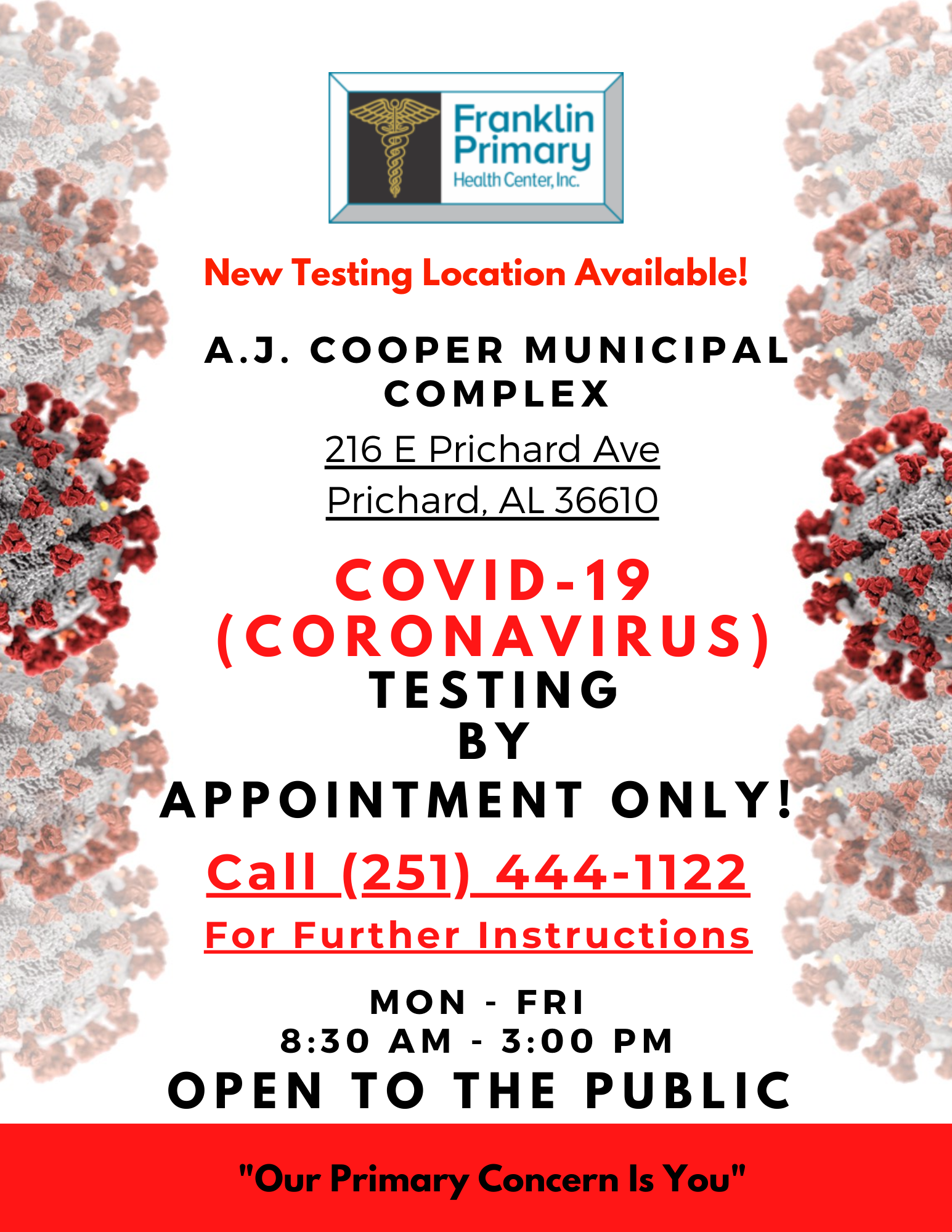 Covid-19 Franklin Primary Health Center Inc