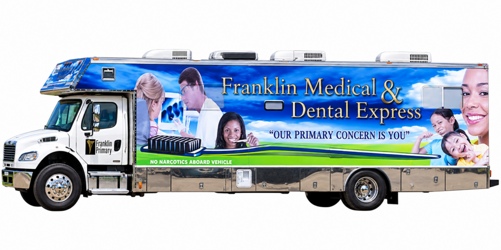 Franklin Medical & Dental Express mobile unit