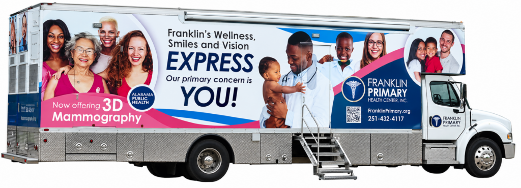 Franklin’s Wellness, Smiles & Vision Express mobile unit